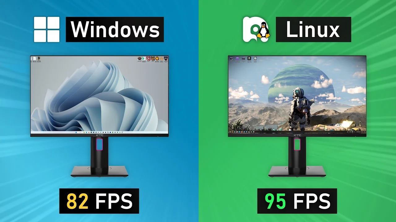 Gamingprestaties Linux versus Windows